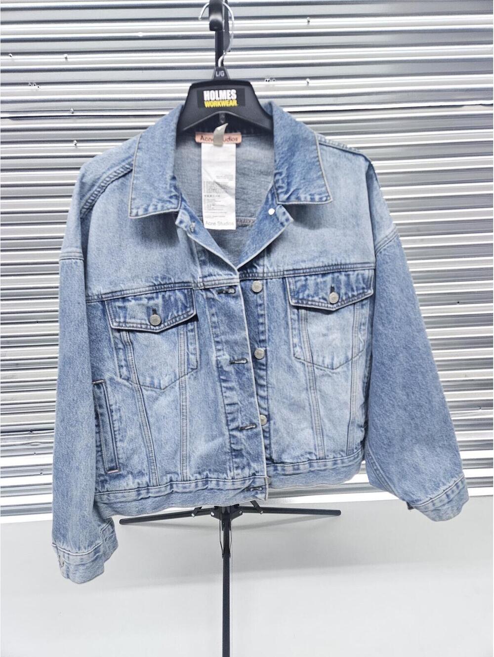 Acne Studios Light Blue Denim Jacket Size 34
